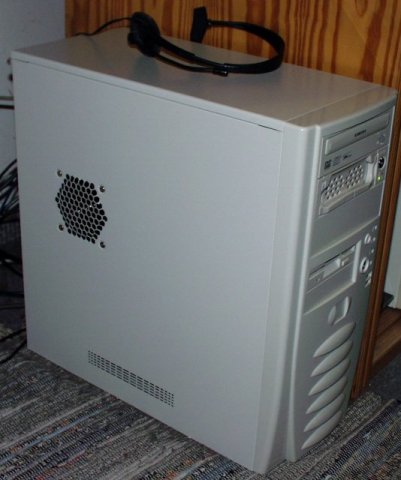 computer, intel d865gbf board, 1 gb ram, 160 gb hd, intel celeron 2.8 ghz